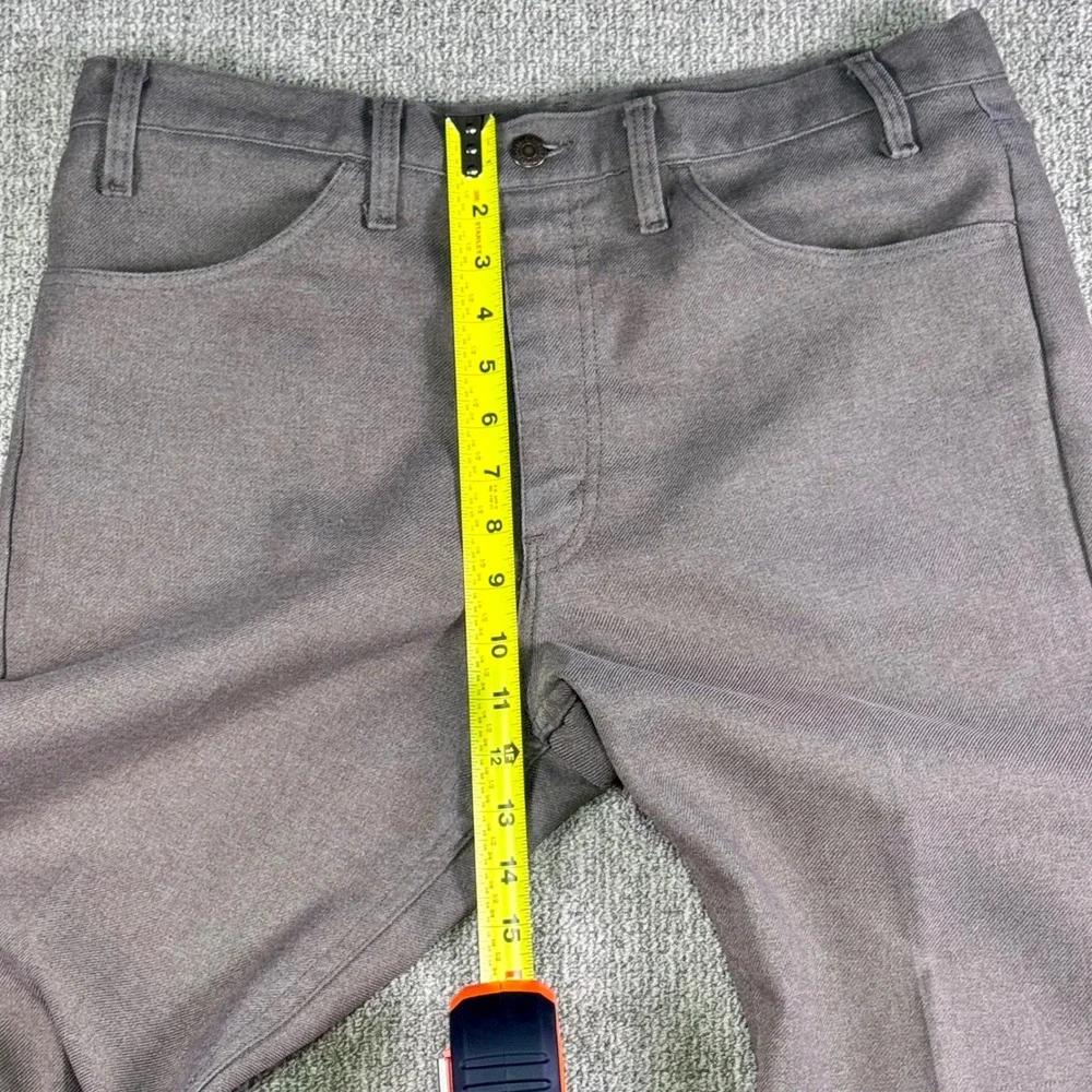 Vintage Levi's Gold Tab‎ Pants W35 L32 Brown Straight Leg Made in USA